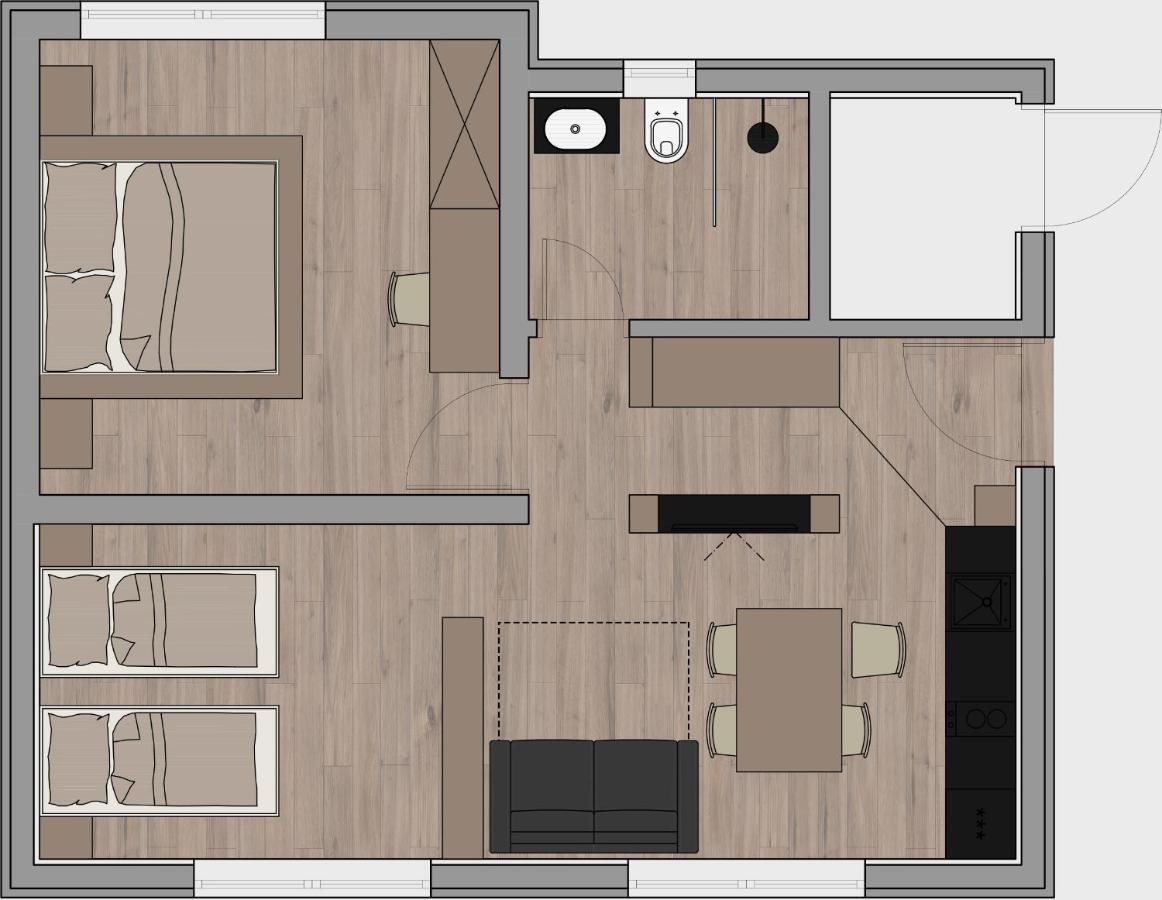 Chalet Zana Bled Bagian luar foto